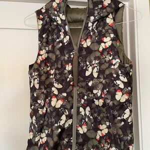 Lululemon Athletica Black Butterfly Vest
